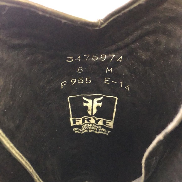 Frye Deborah Deco Studded Tall Western Boot Charcoal - Picture 10 of 11